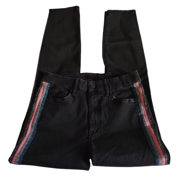 Mother Size 26 Glitter Jeans - Picture 3 of 16